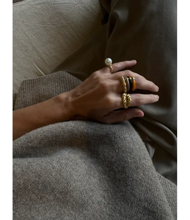 Mimi et Toi Skylar ring Black