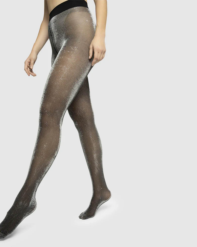 Swedish Stockings Tora Shimmery Panty Black