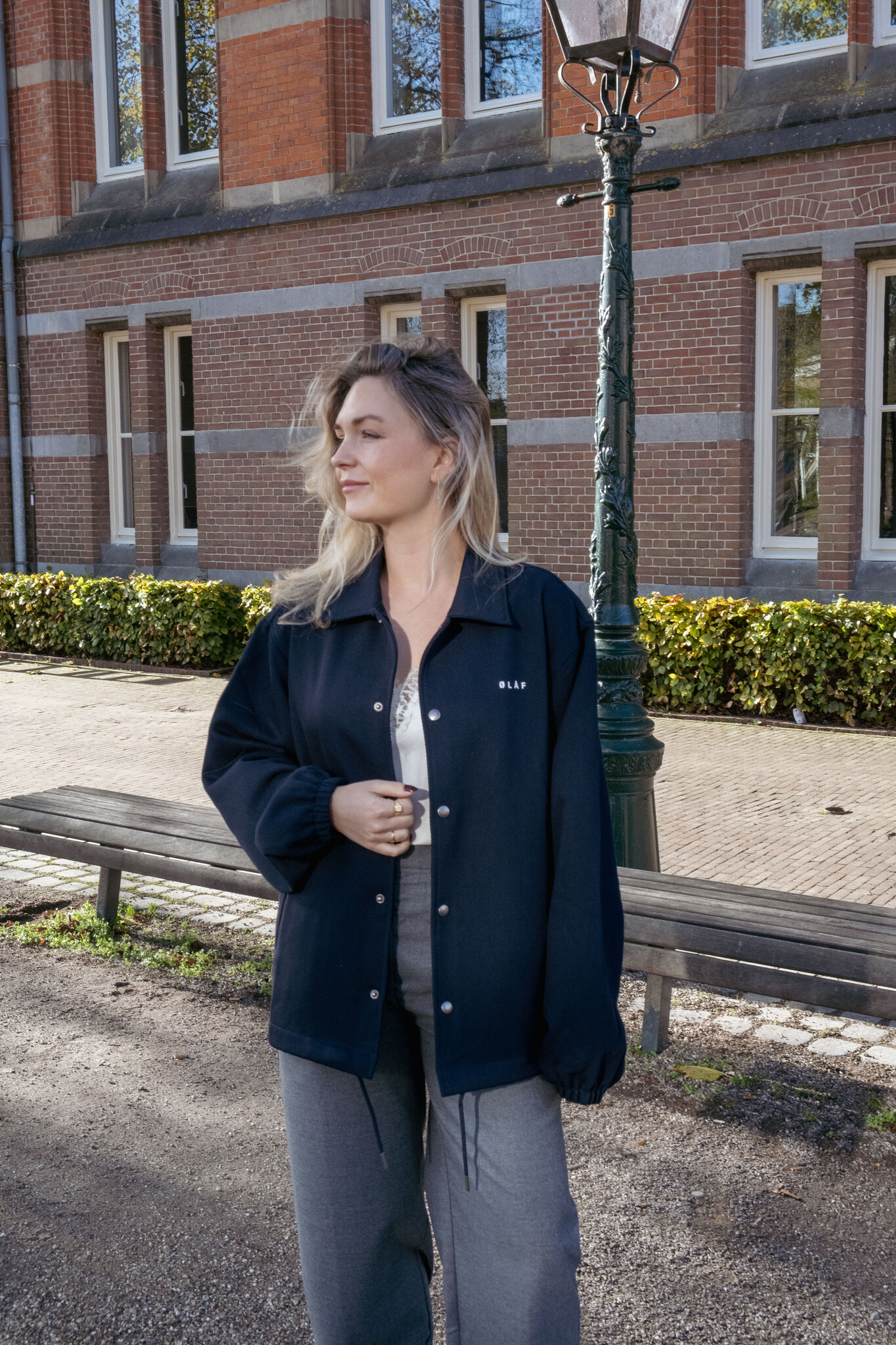 OLAF Coach jacket Navy