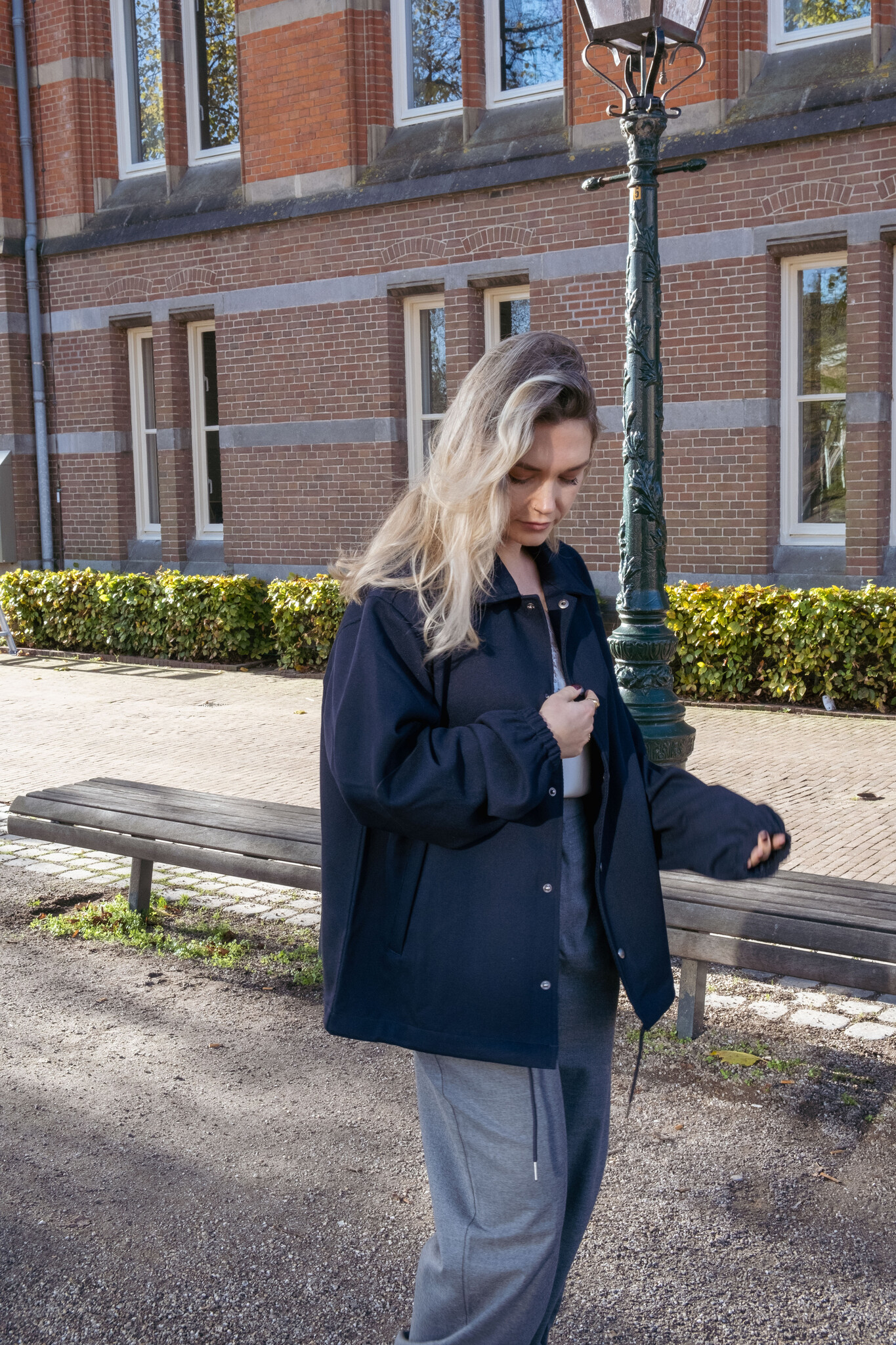 OLAF Coach jacket Navy