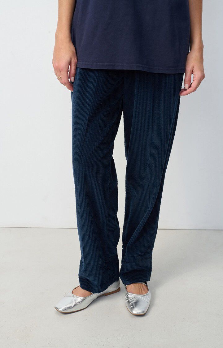 American Vintage PADO137 pantalon Navy