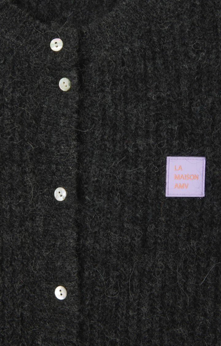 American Vintage EAST19MC Vest Antracite chine