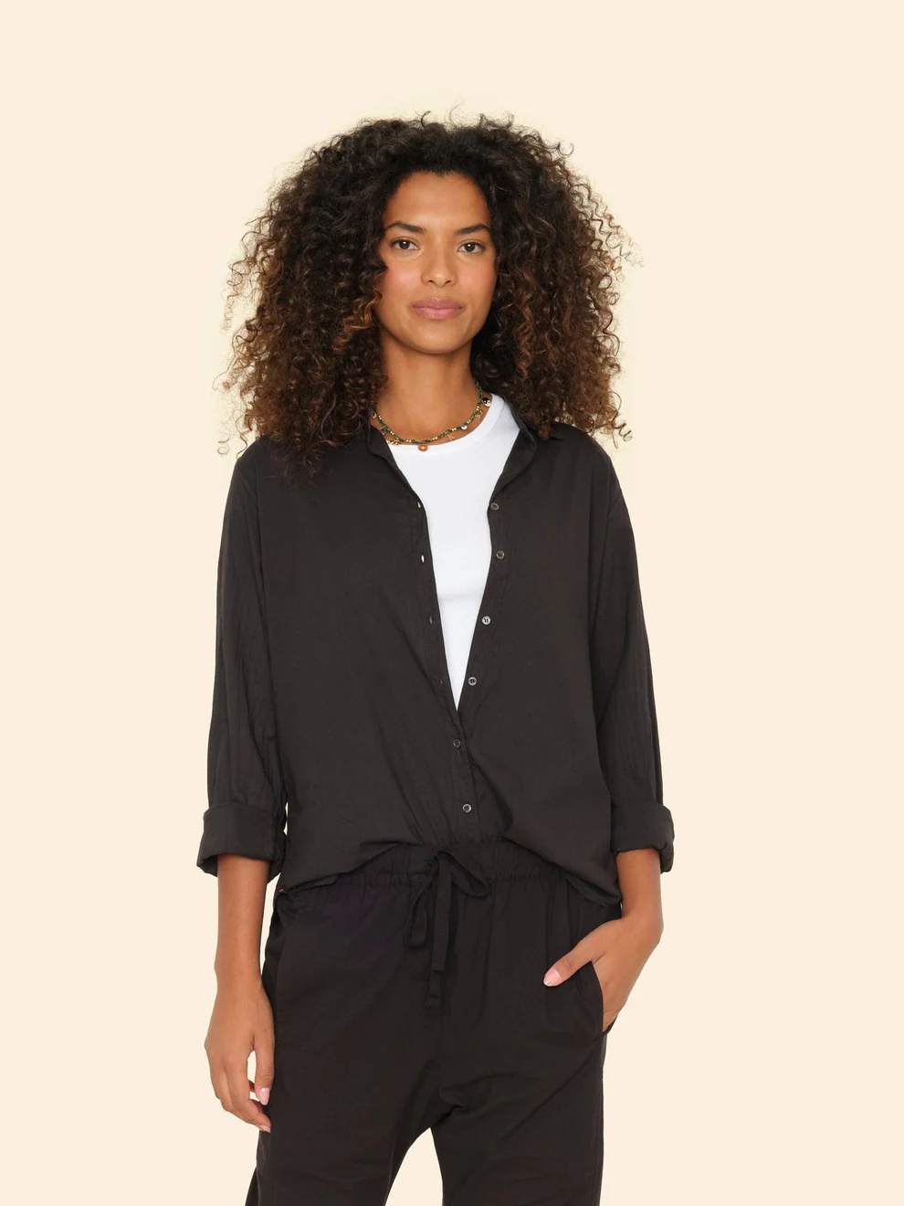 Xirena Beau shirt Black