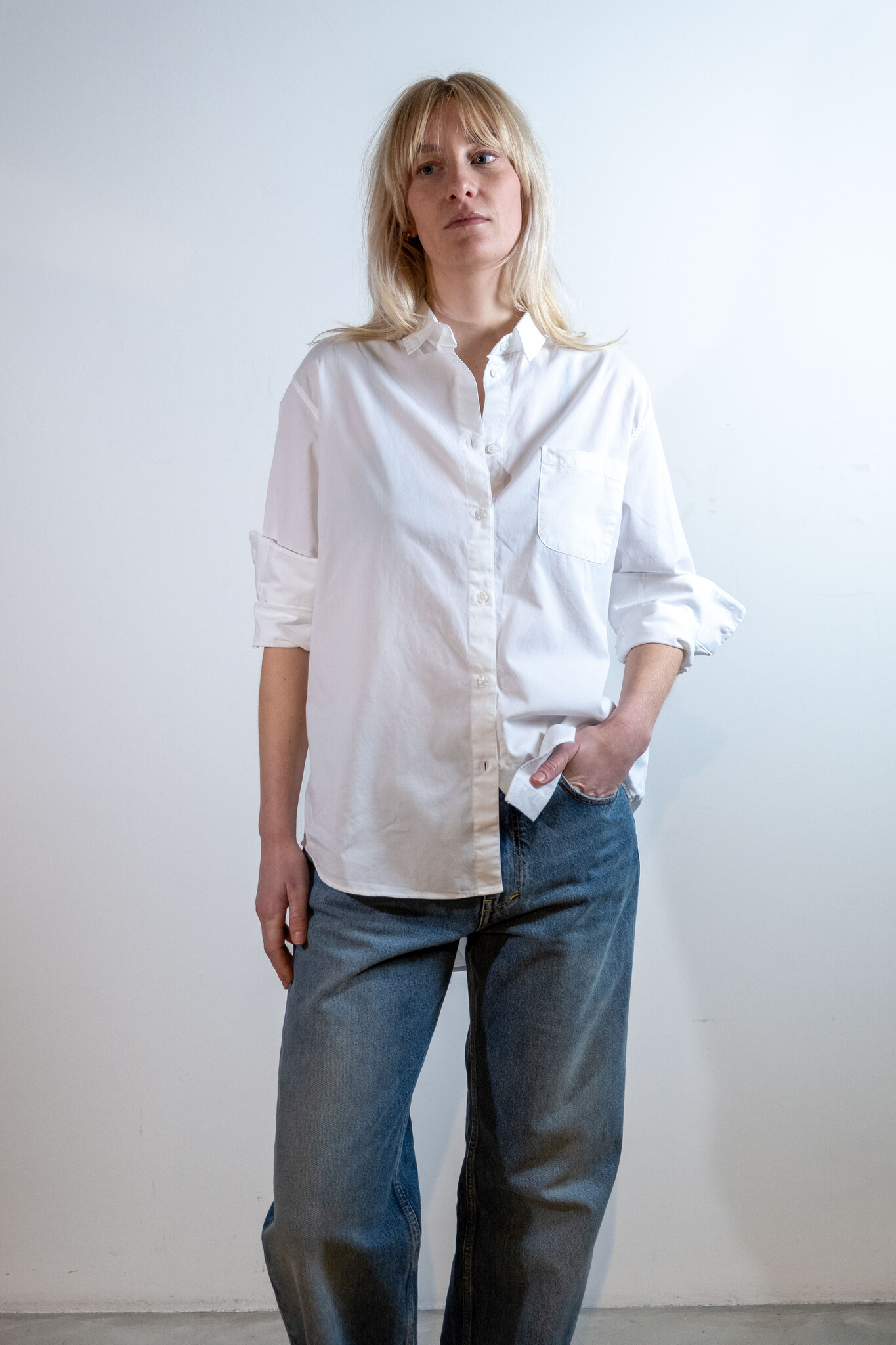 BLUE MORÉ VINCE blouse white