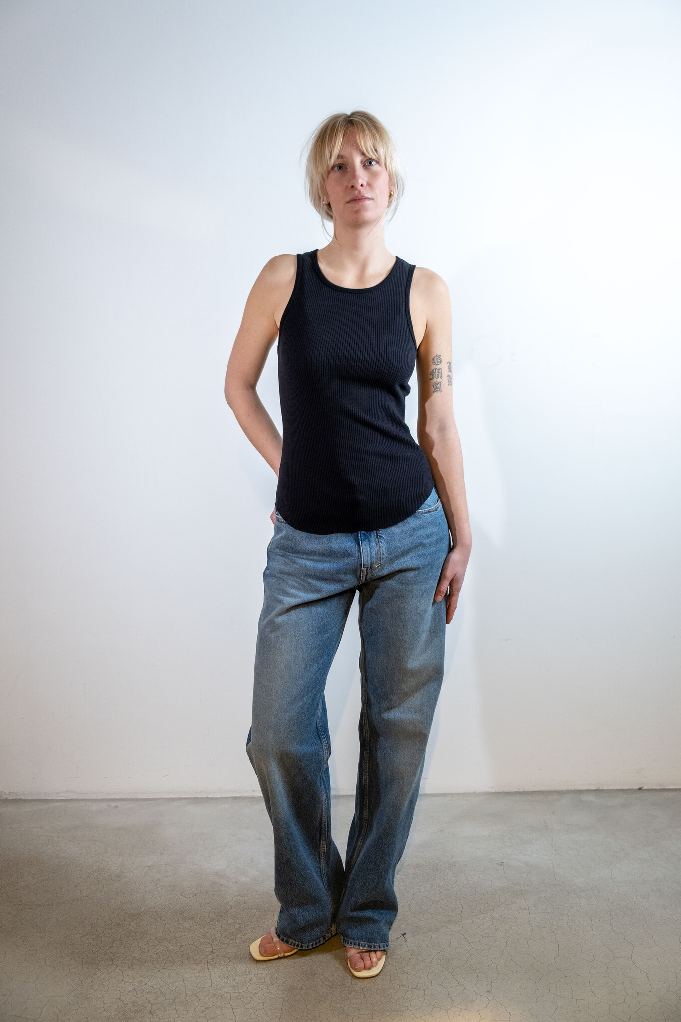 BLUE MORÉ ALEX tank top Black