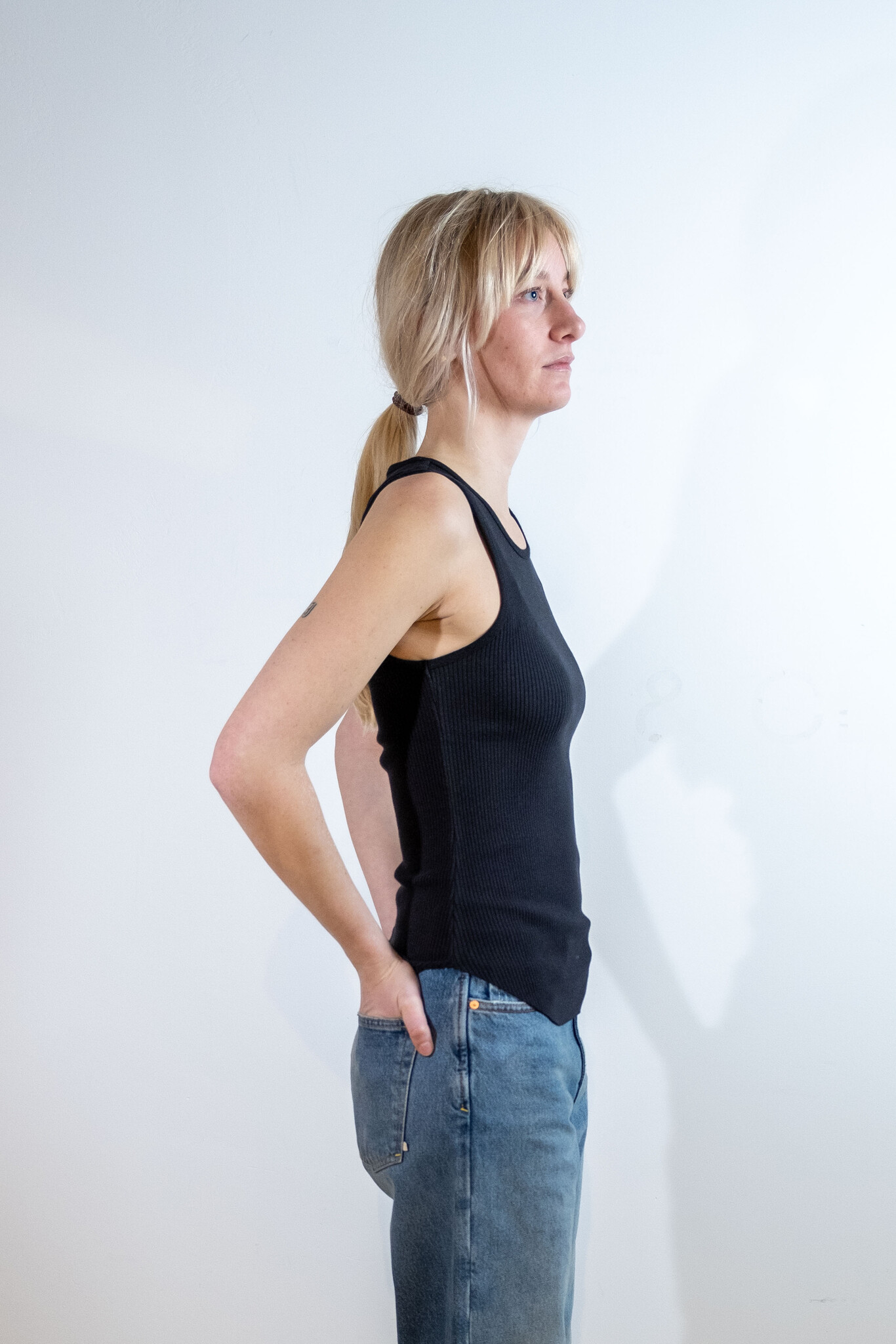 BLUE MORÉ ALEX tank top Black