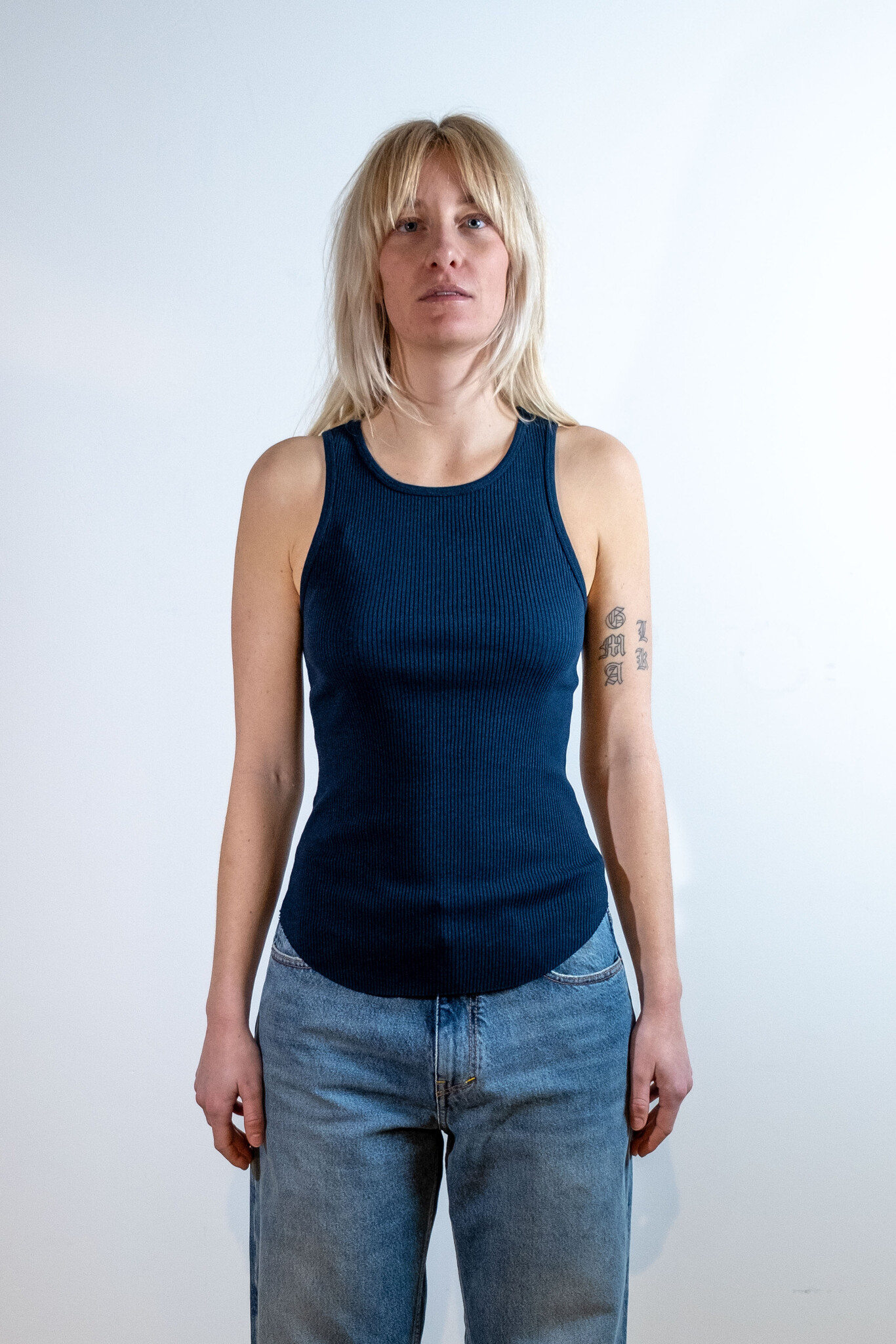 BLUE MORÉ ALEX tank top Navy