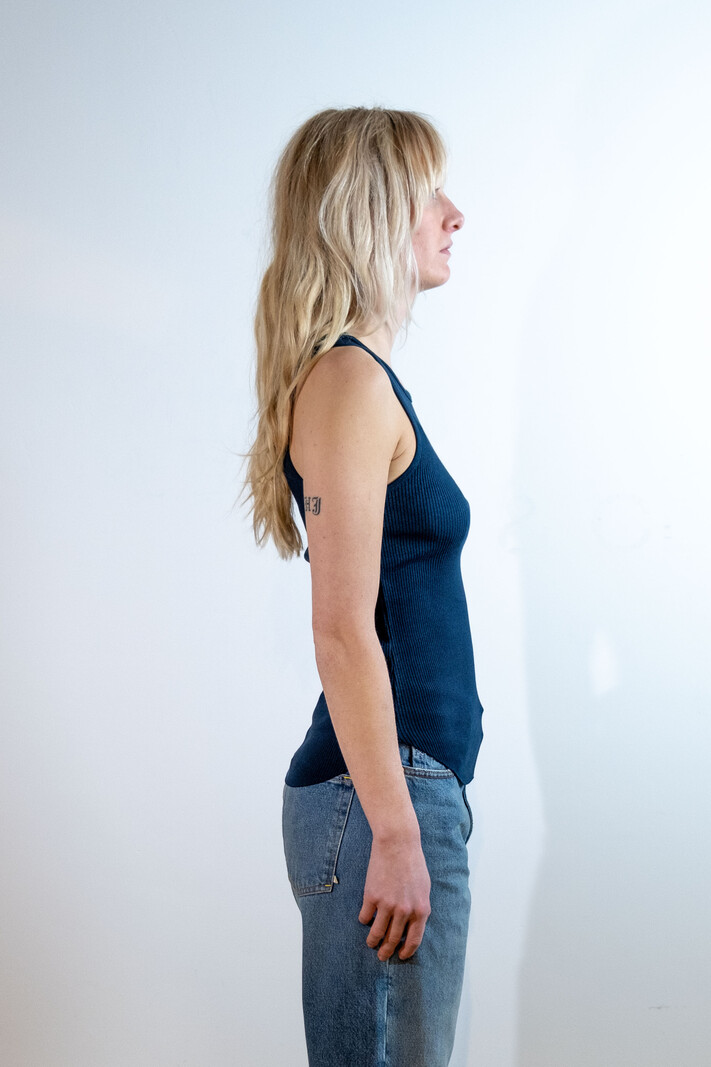BLUE MORÉ ALEX tank top Navy