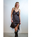 BLUE MORÉ Tijmen slip dress Dark Grey