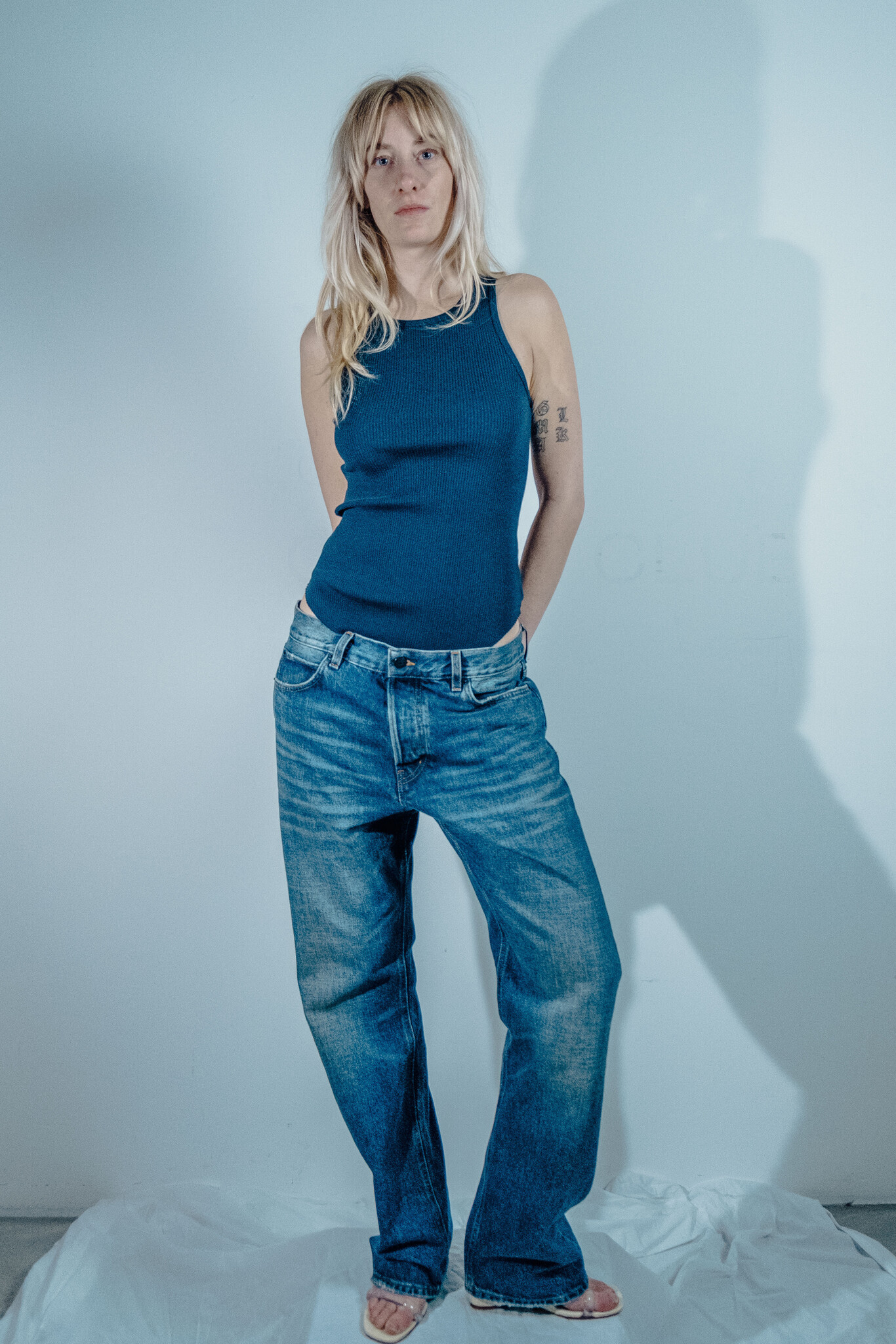 BLUE MORÉ ALEX tank top Navy