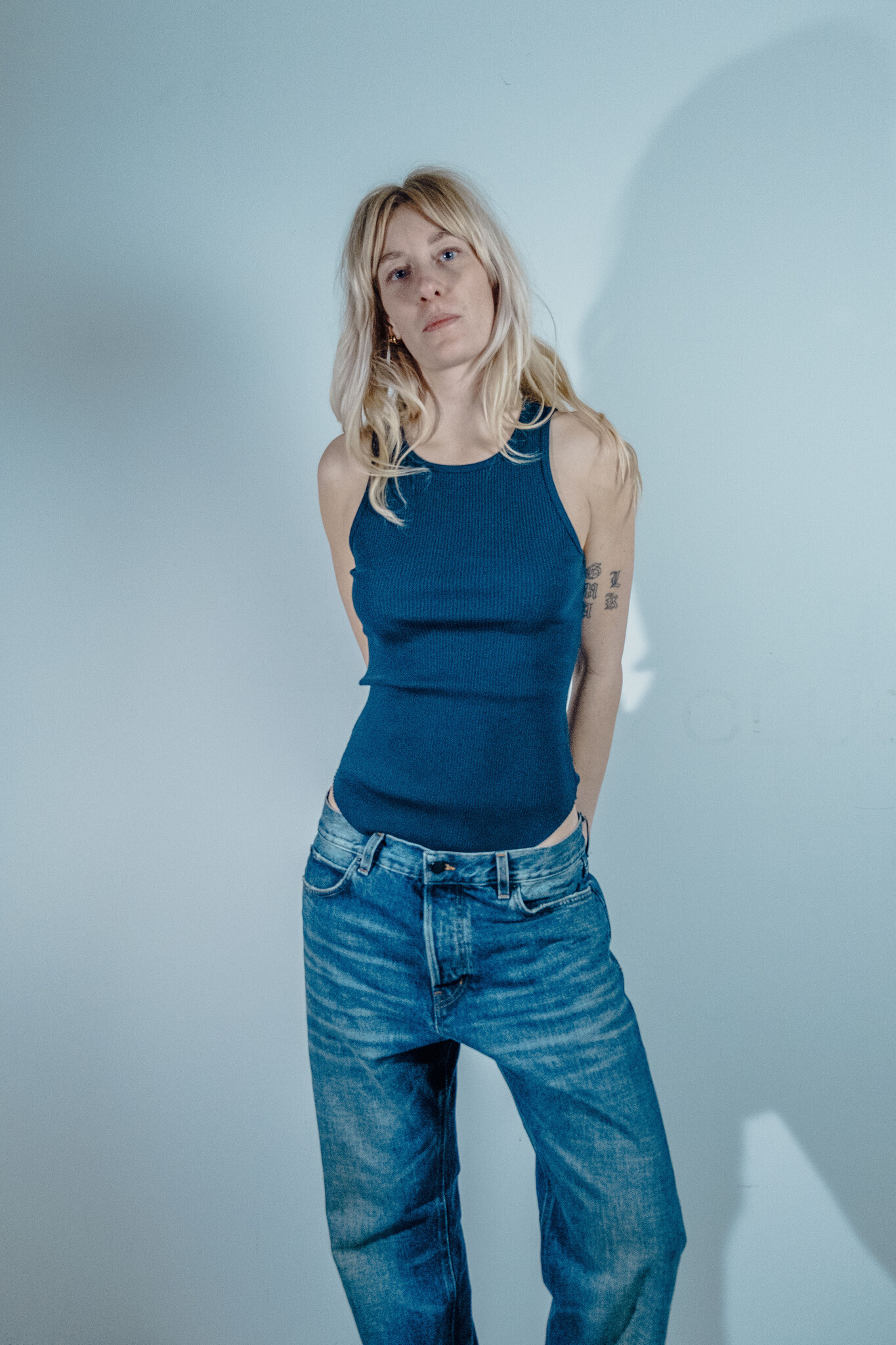 BLUE MORÉ ALEX tank top Navy