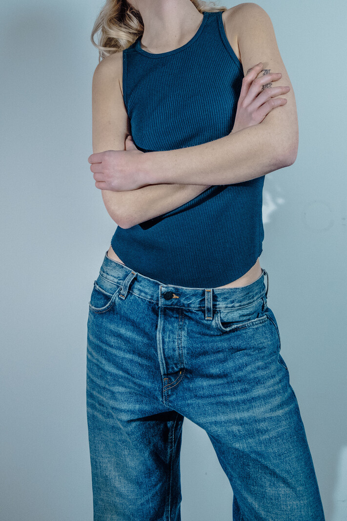 BLUE MORÉ ALEX tank top Navy