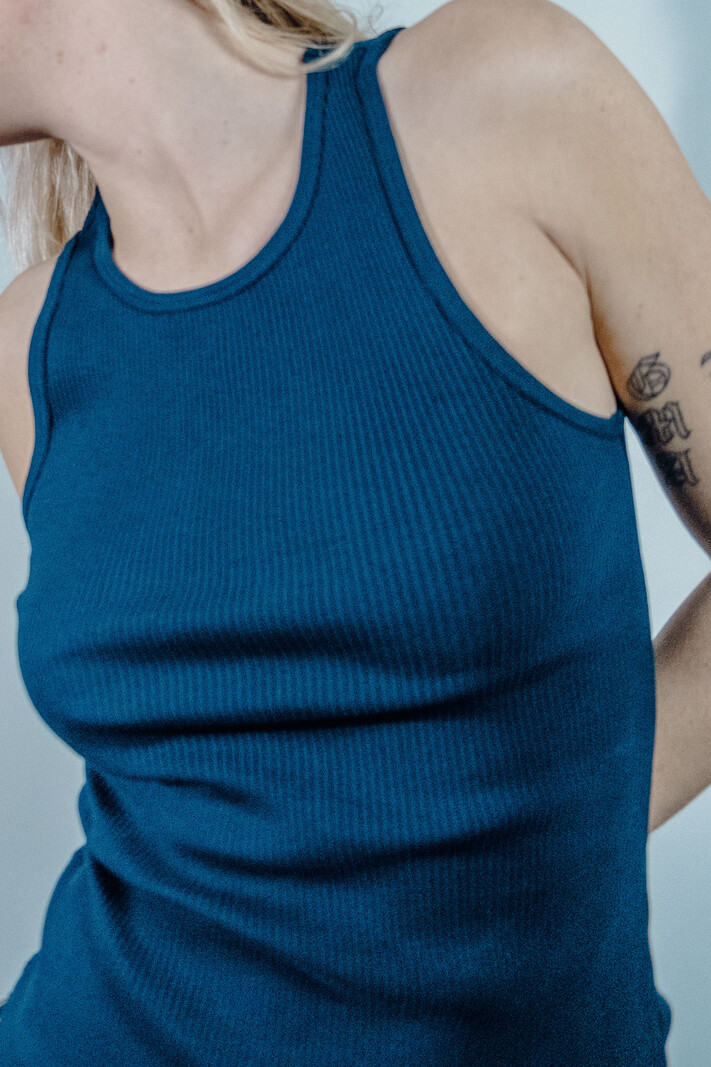 BLUE MORÉ ALEX tank top Navy