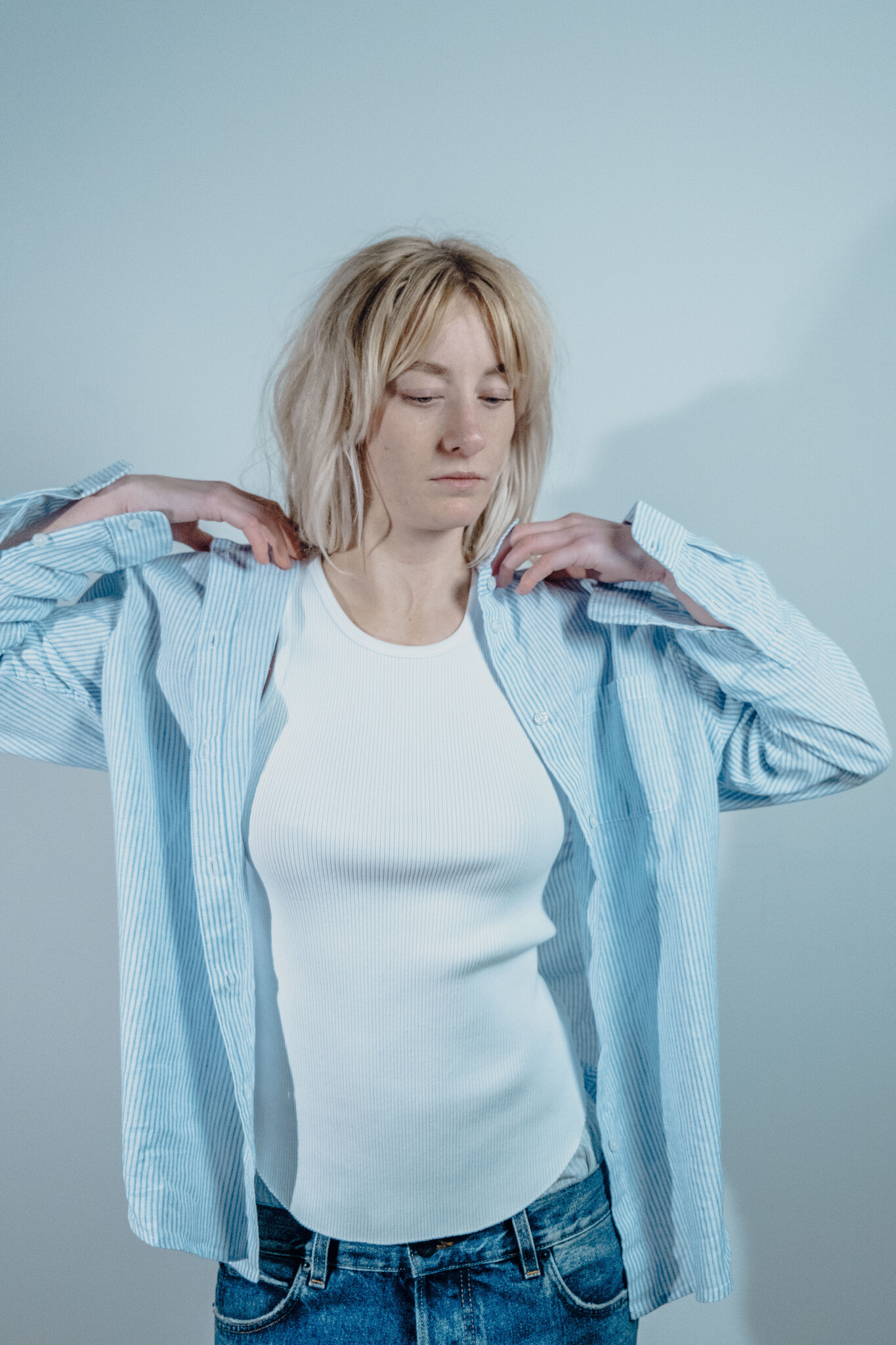 BLUE MORÉ ALEX tank top White