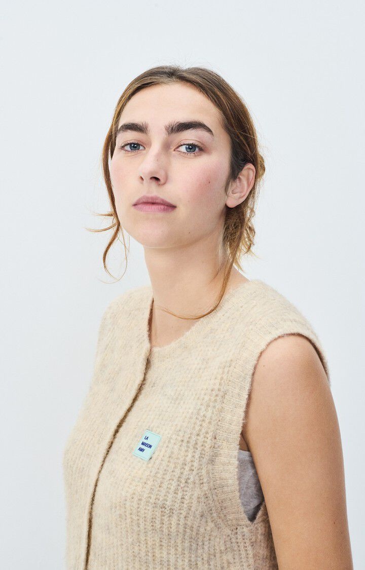 American Vintage EAST19MC Vest Poudreuse chine