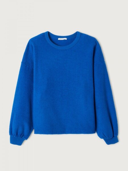 American Vintage BOBY03AE Trui Bleu de Prusse