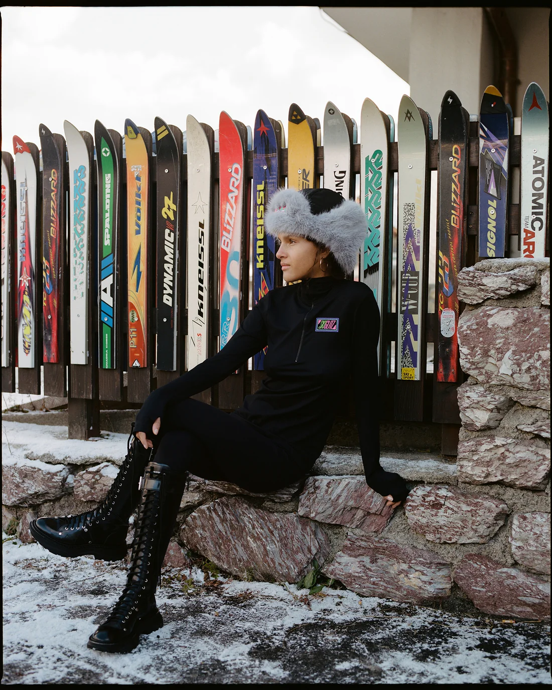 Stieglitz Sisi shiny Legging Black