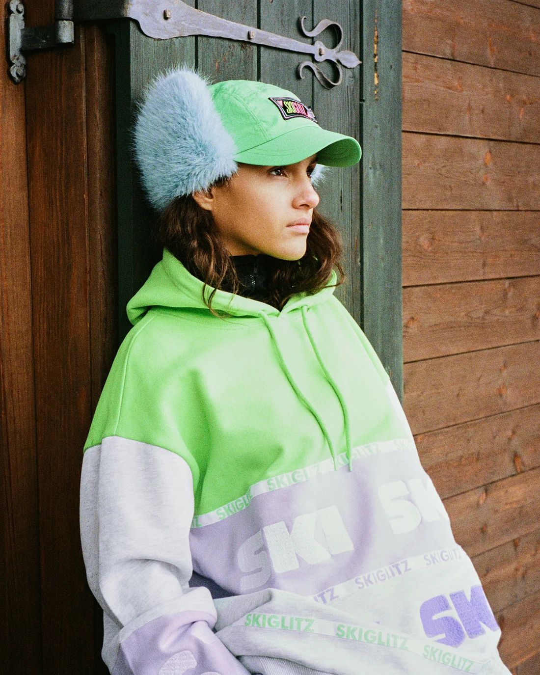 Stieglitz Heidi Hoodie trui Melange grey