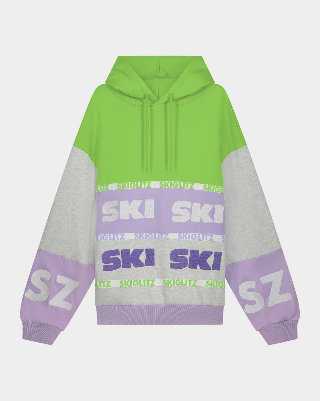 Stieglitz Heidi Hoodie trui Melange grey