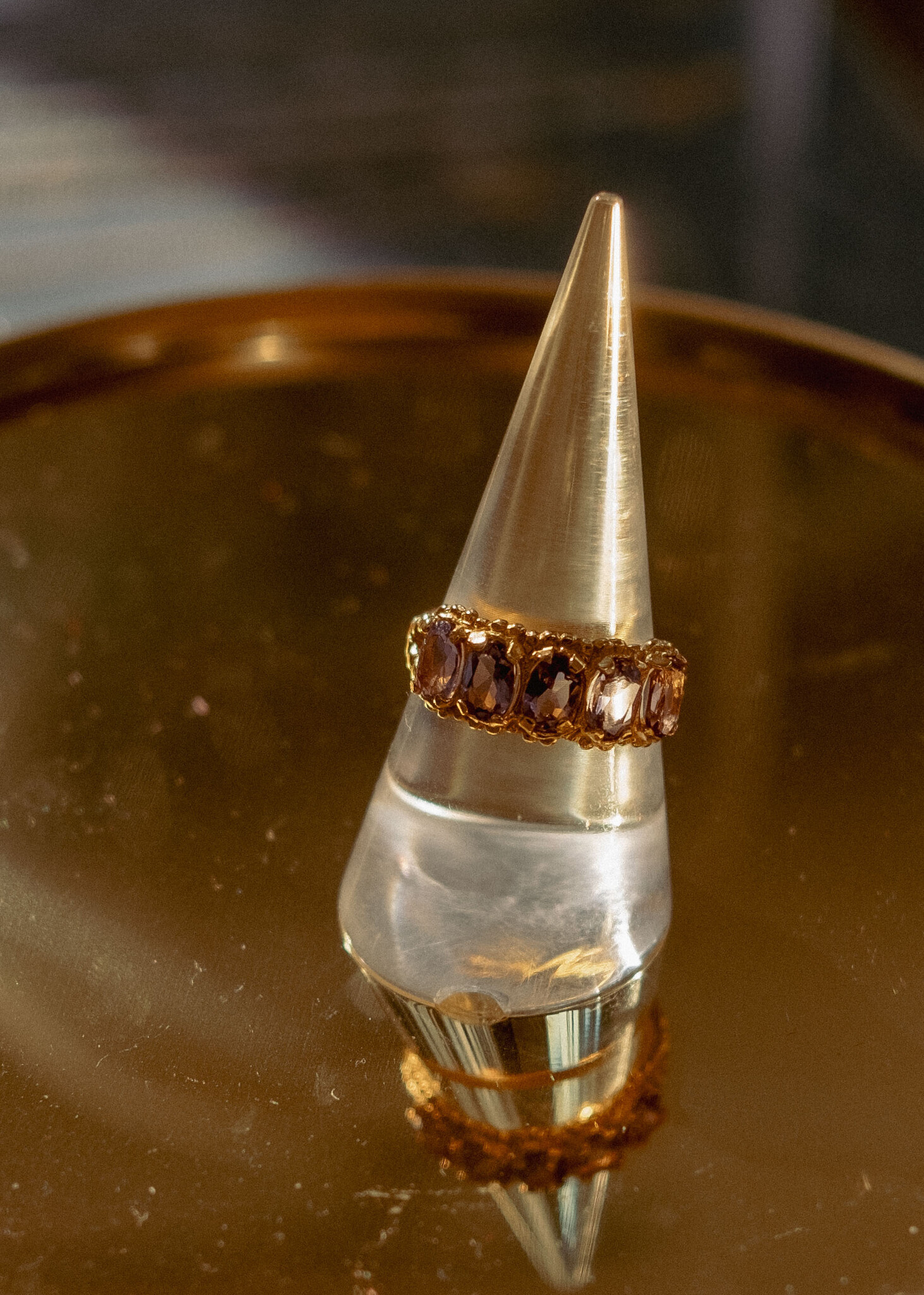 Mimi et Toi Cassie purple Ring