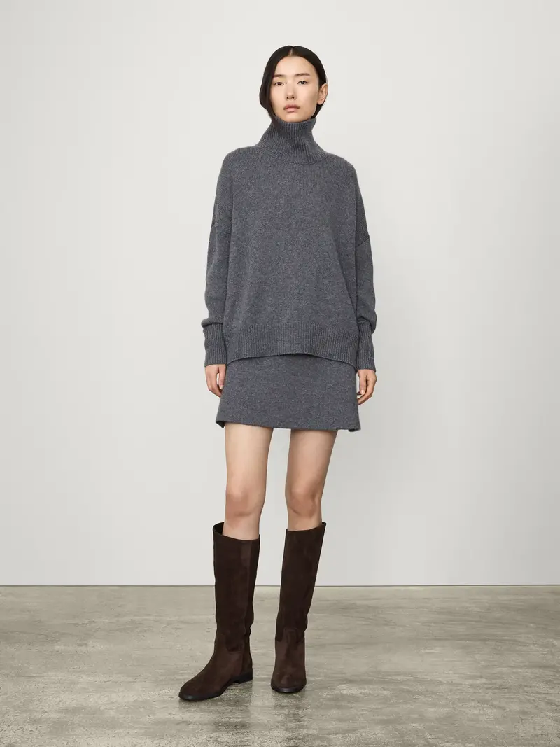 Lisa Yang Heidi sweater Graphite