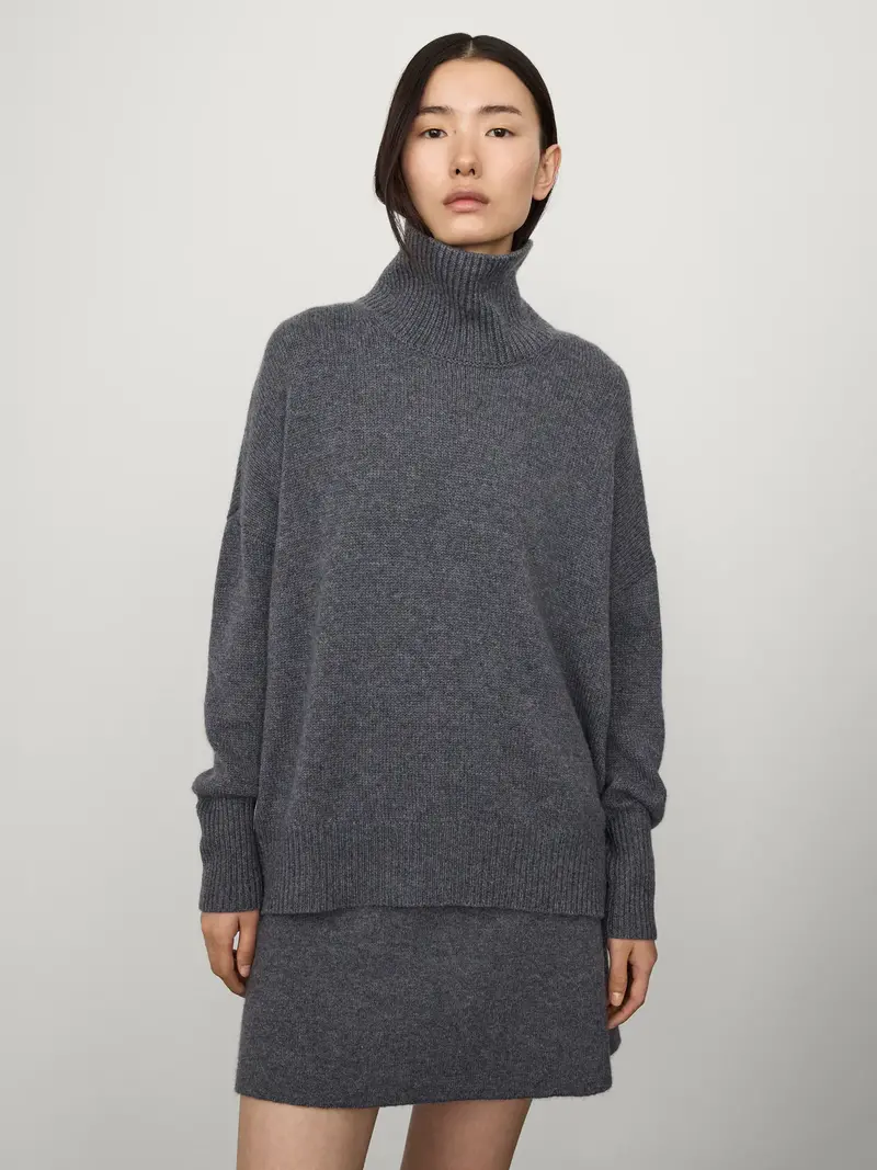 Lisa Yang Heidi sweater Graphite