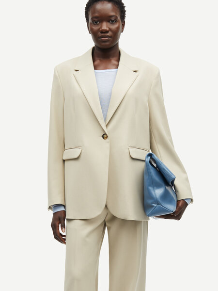 Samsoe Samsoe Haven blazer White pepper