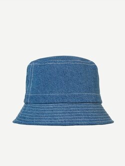 Samsoe Samsoe Samory bucket hat Blue denim