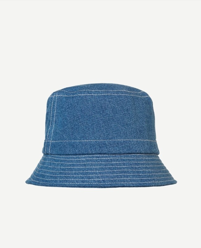 Samsoe Samsoe Samory bucket hat Blue denim