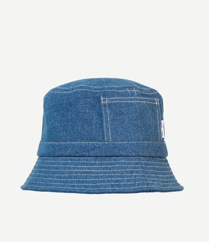 Samsoe Samsoe Samory bucket hat Blue denim