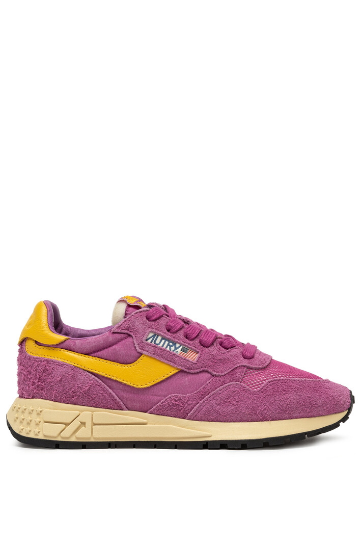 Autry Reelwind low UT04 Suede/Net rose/Calen