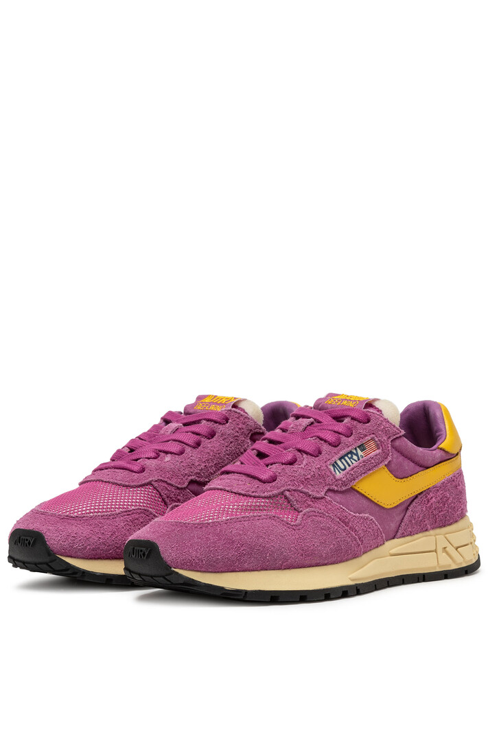 Autry Reelwind low UT04 Suede/Net rose/Calen