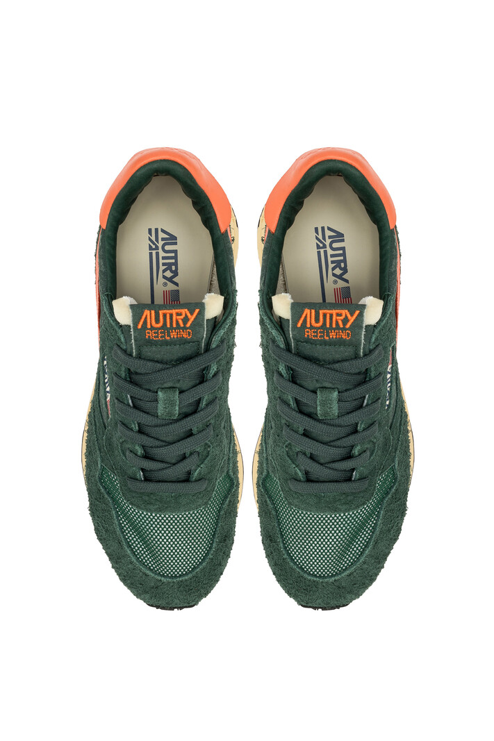 Autry Reelwind low UT05 Suede/Net bottle/Original