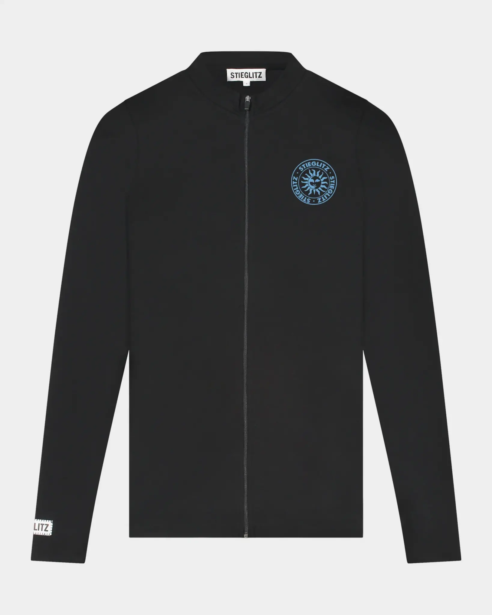 Stieglitz Gaby zipped longsleeve Black