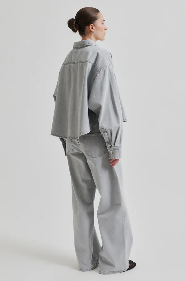 Second Female Denira denim jeans Light grey denim