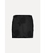 ROTATE Cotton mini skirt Black