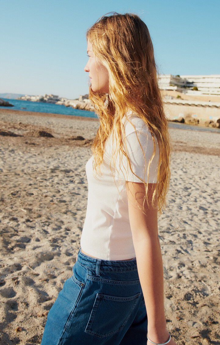 American Vintage SUL02BE T-shirt Blanc