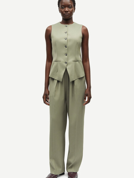 Samsoe Samsoe Julia trousers Vetiver