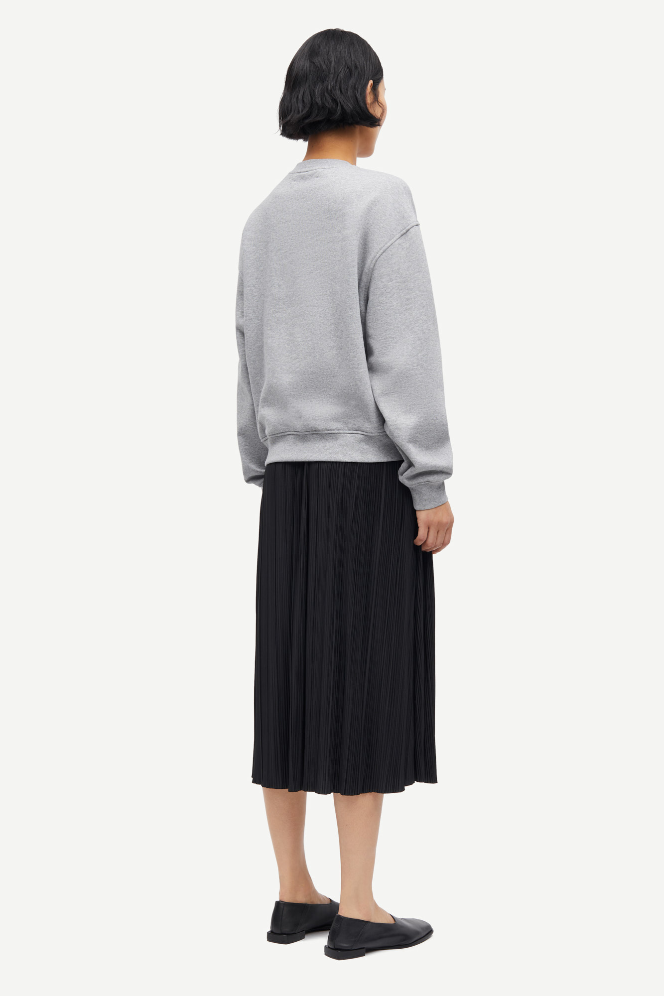 Samsoe Samsoe Savan sweat grey melange