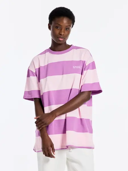 Stieglitz Lisette oversized T-shirt Pink