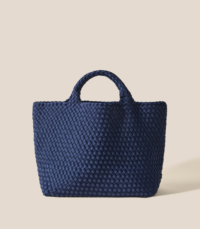 Naghedi St Barths medium tote Ink blue