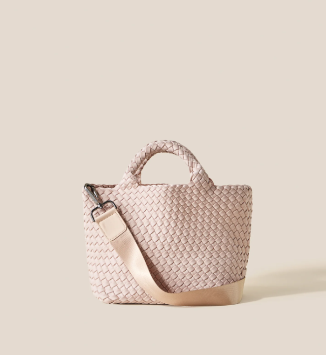 Naghedi St Barths small tote Shell pink