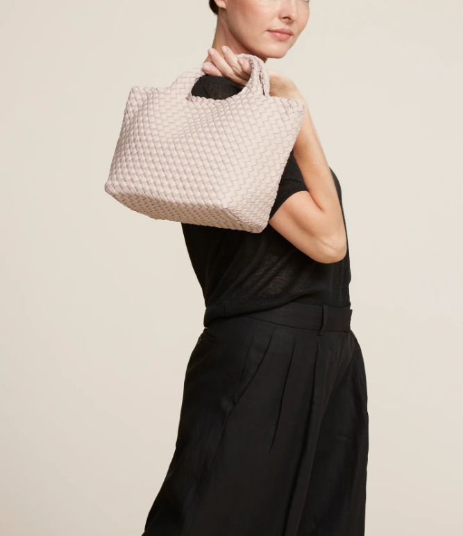 Naghedi St Barths small tote Shell pink