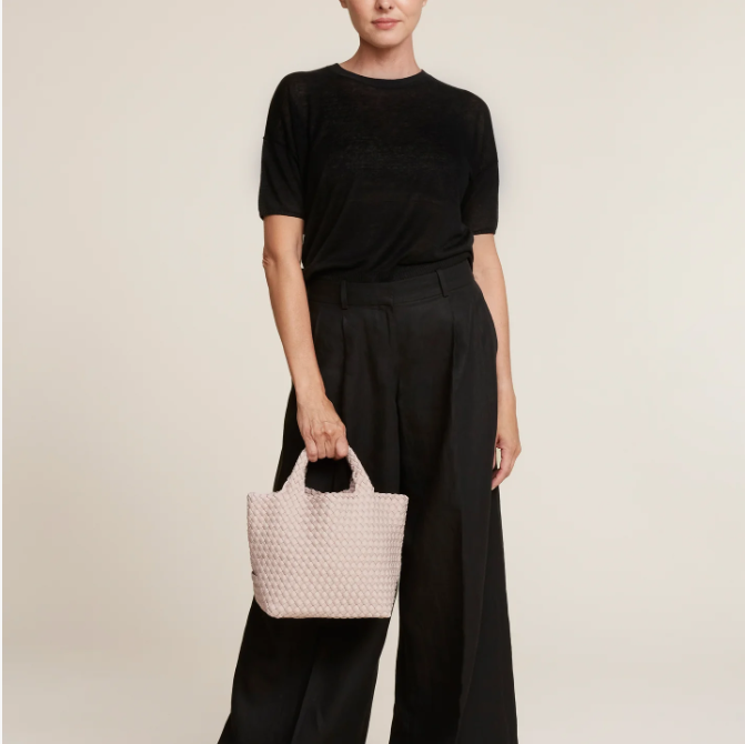 Naghedi St Barths small tote Shell pink