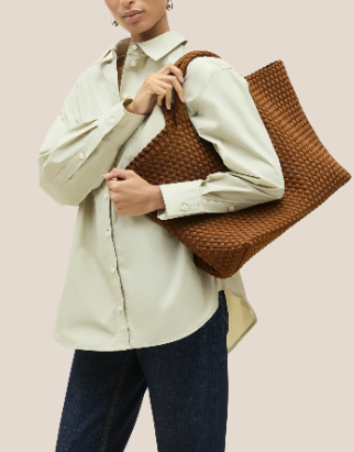 Naghedi St Barths large tote Teak