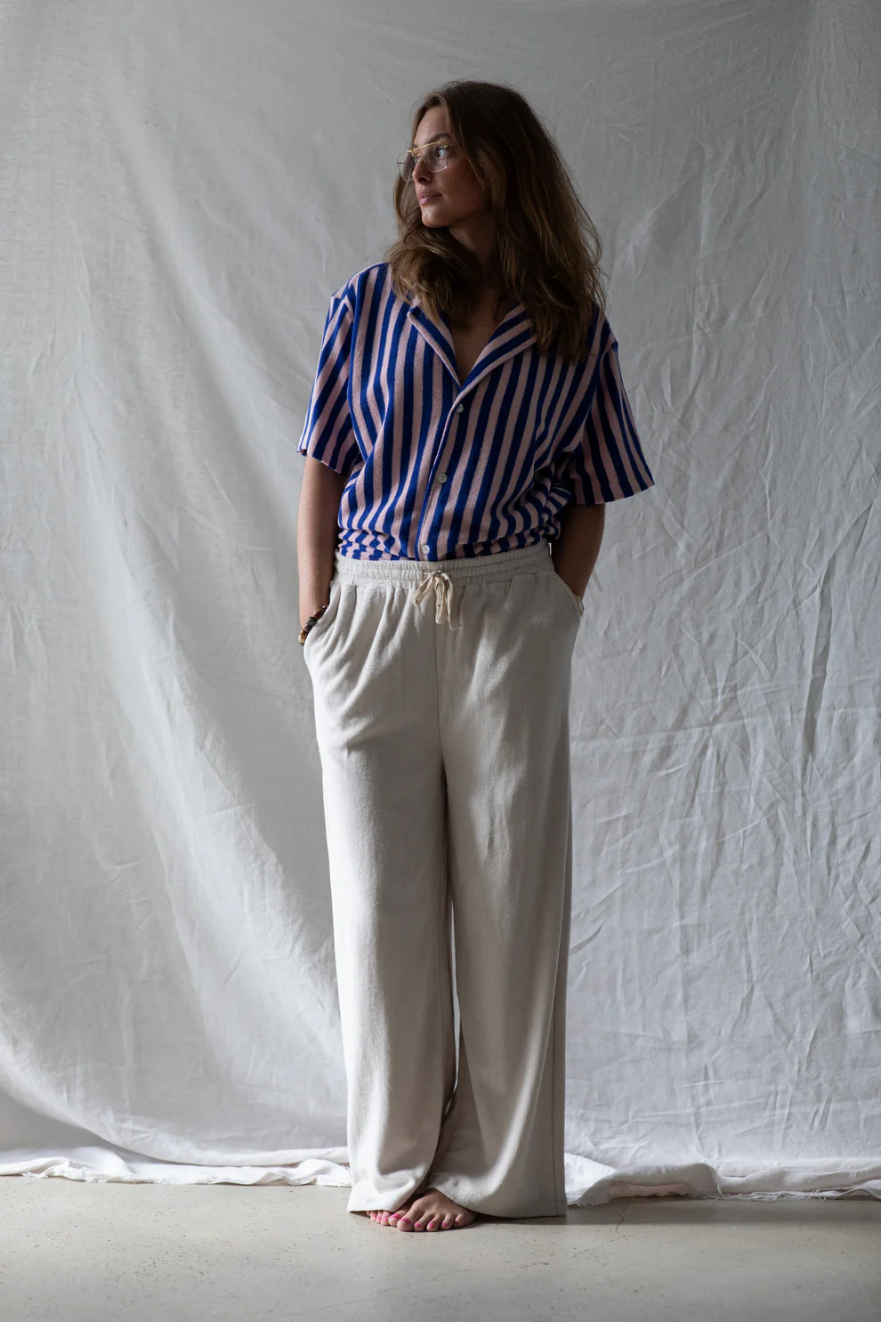 BONGUSTA Naram pants Moonbeam