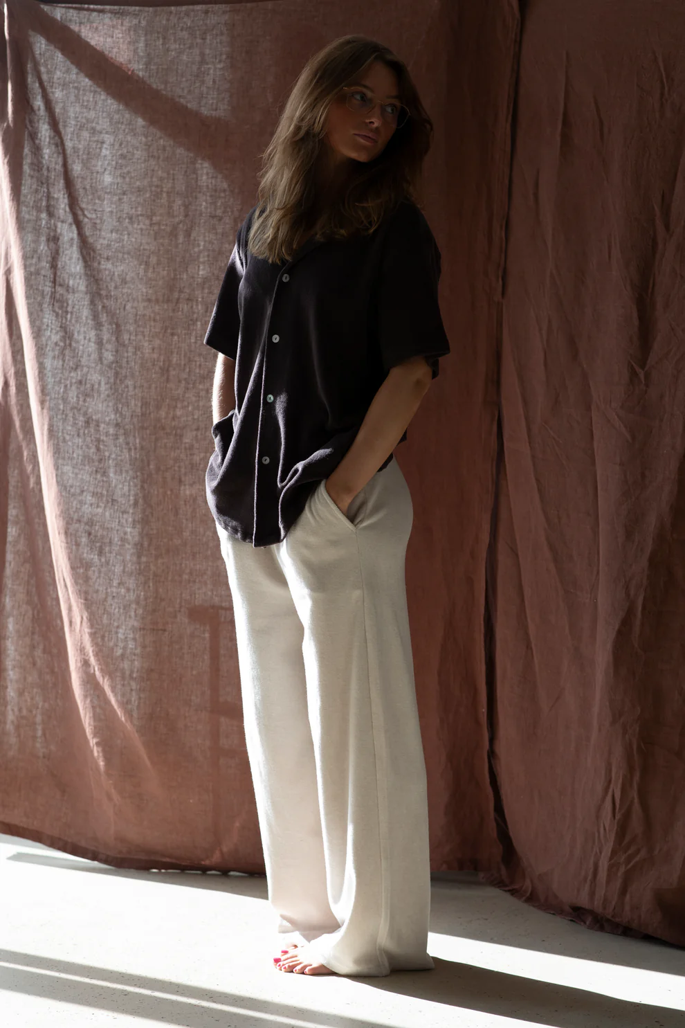 BONGUSTA Naram pants Moonbeam