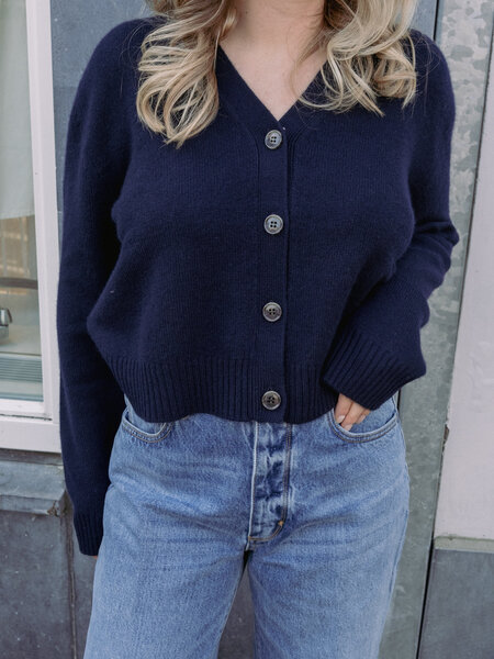 Lisa Yang Marion cardigan Navy