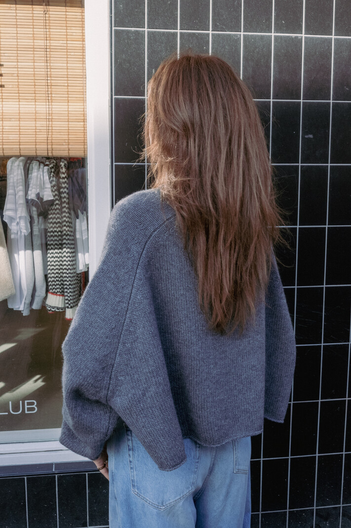 Lisa Yang Karine sweater Graphite