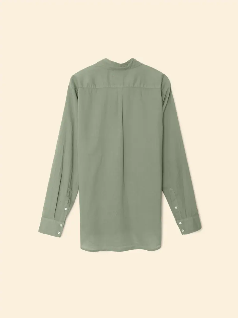 Xirena Beau shirt Dark seagrass